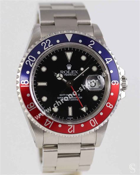 rolex bleu et rouge|Montre Rolex GMT.